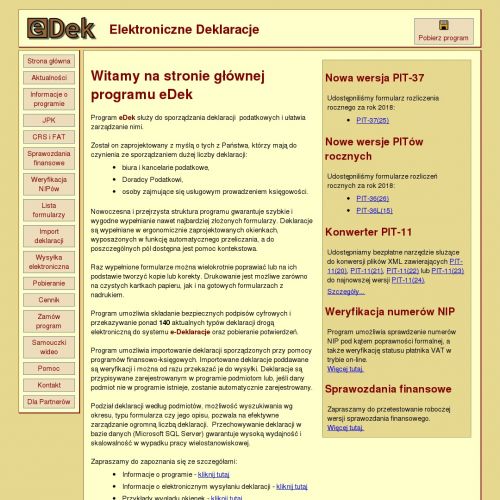 Program do profesjonalnego zarządzania deklaracjami