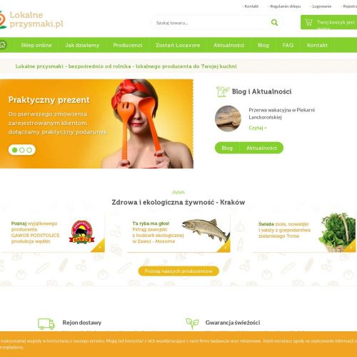 Delikatesy ekologiczne online w Krakowie