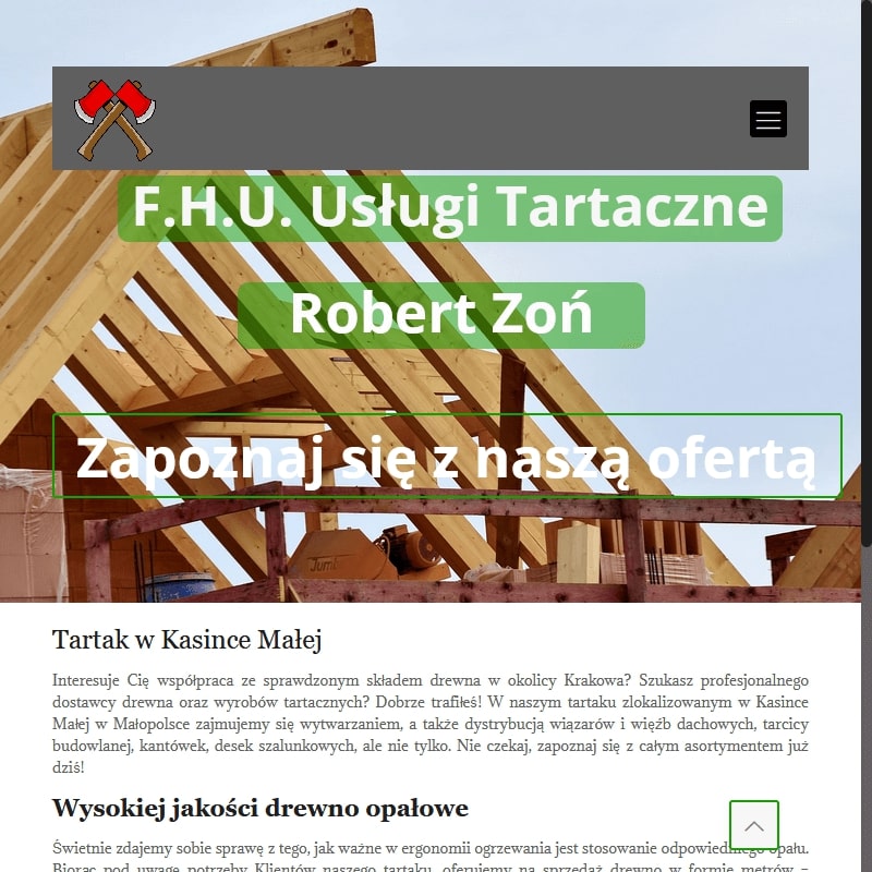 Tartak drewno konstrukcyjne w Krakowie