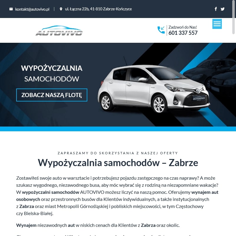 Wypożyczalnia samochodów katowice pyrzowice - Chorzów