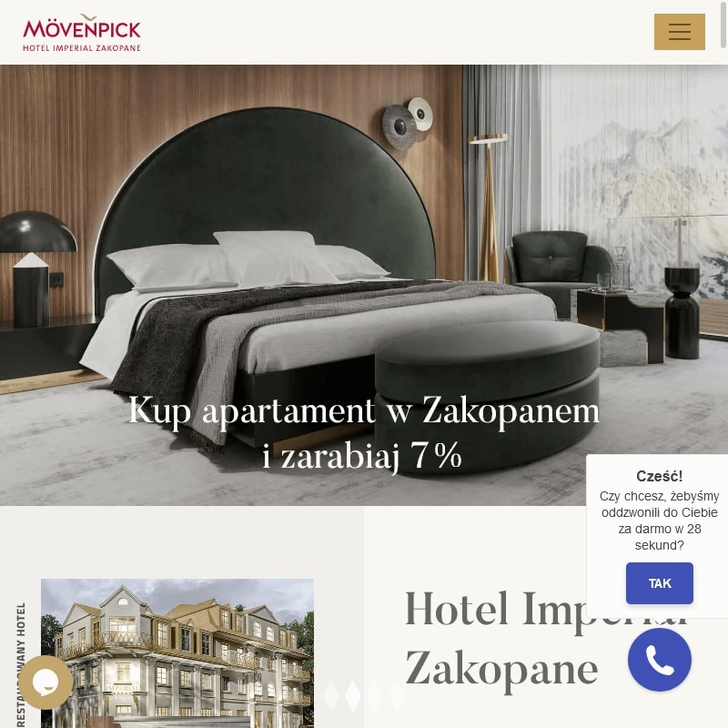 Kupie hotel w Zakopanem