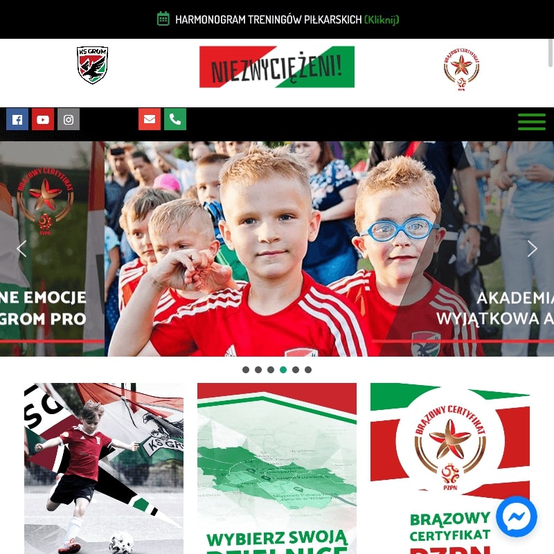 Piłka nożna dla dzieci - Warszawa