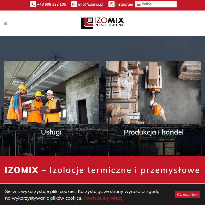 Izolacje przemysłowe - Warszawa