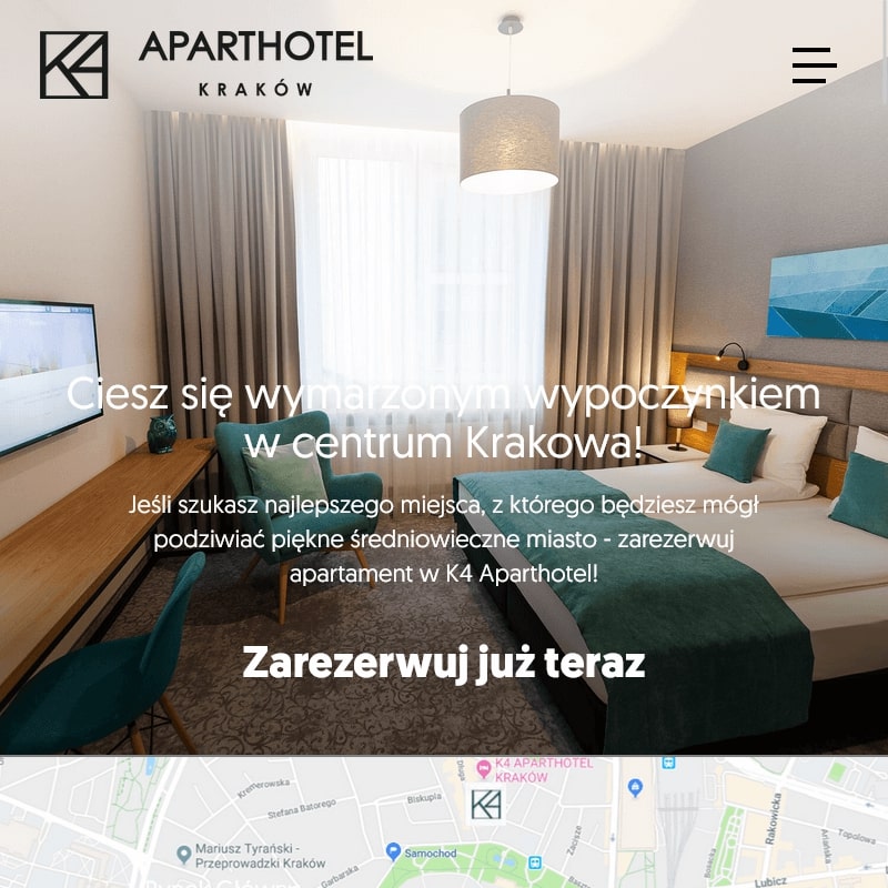 Aparthotel w Krakowie