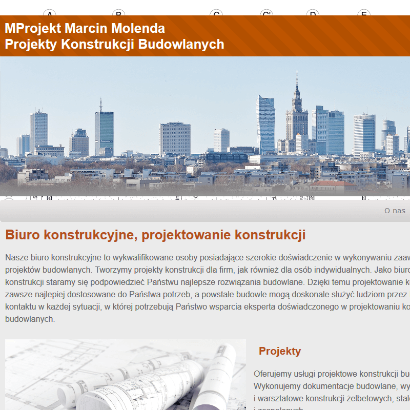 Biuro projektów budowlanych w Warszawie