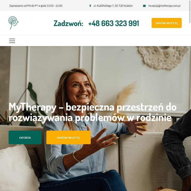 Kraków - psycholog dla dorosłych