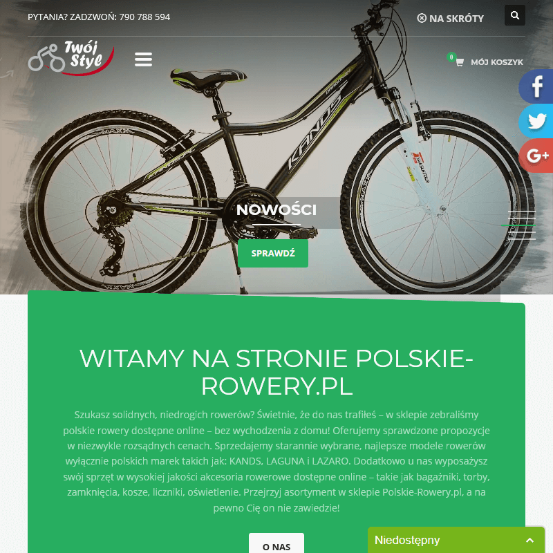 Wyprzedaże roczników polskich rowerów online