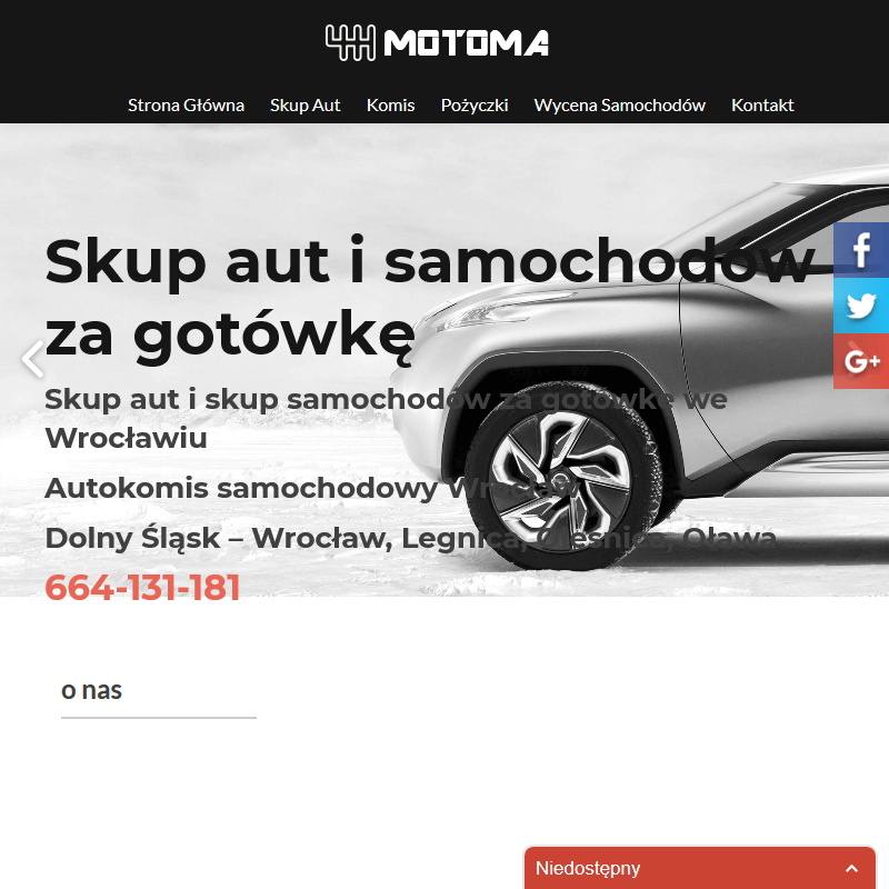 Skup samochodów używanych - Oława