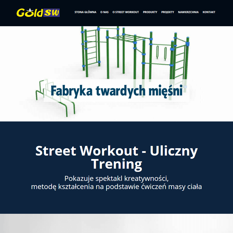 Poręcze street workout