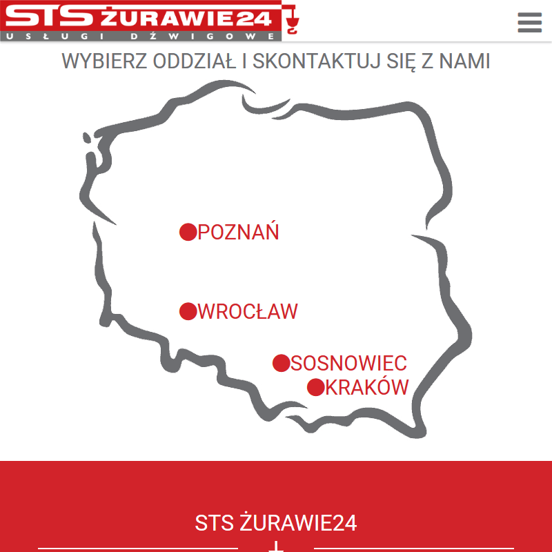 Wynajem dzwigów w Krakowie