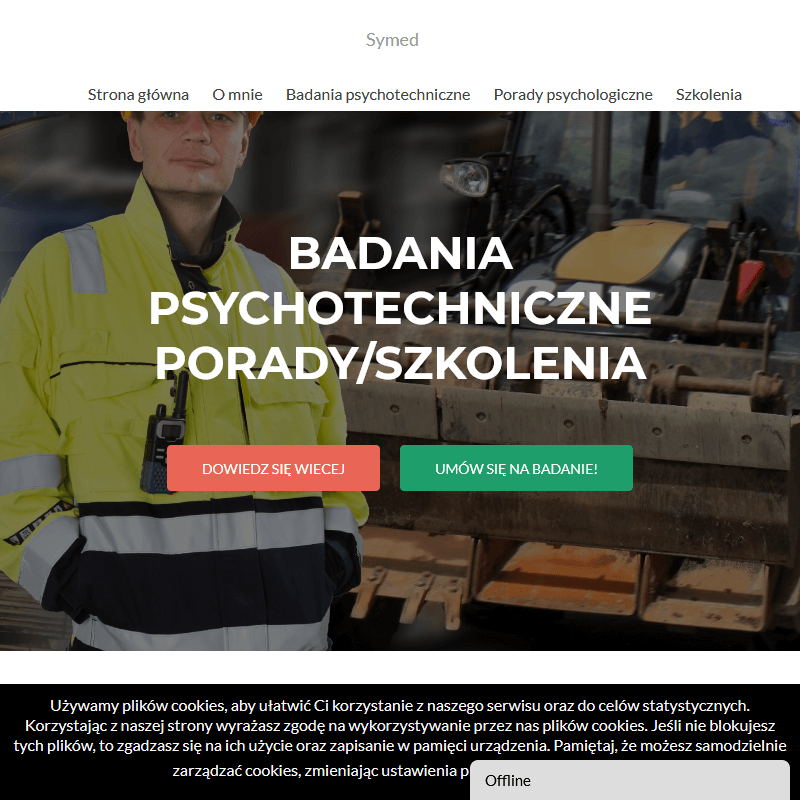 Katowice - badania psychotechniczne na sprzęt budowlany